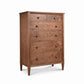 Vermont Shaker 6-Drawer Chest by Maple Corner Woodworks, handcrafted in solid hardwood, showcases quality American craftsmanship.