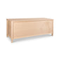 Vermont Shaker Blanket Chest by Maple Corner Woodworks, crafted from sustainably sourced maple wood, American made quality.