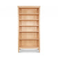 Maple Corner Woodworks Vermont Shaker Bookcase crafted from solid wood, showcasing traditional shaker design and superior craftsmanship.