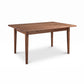 Vermont Shaker Rectangular Dining Table by Maple Corner Woodworks, crafted in solid wood with classic design and fine craftsmanship.