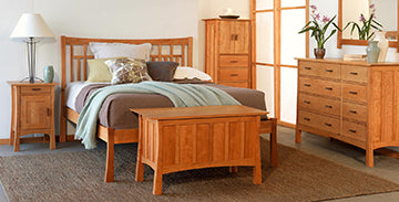 Contemporary Craftsman Bedroom Furniture Set
