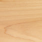 Close-up of the Special Order (Mashburn) Vermont Furniture Designs wood sample, showing smooth, light wood grain perfect for handcrafted hardwood furniture.
