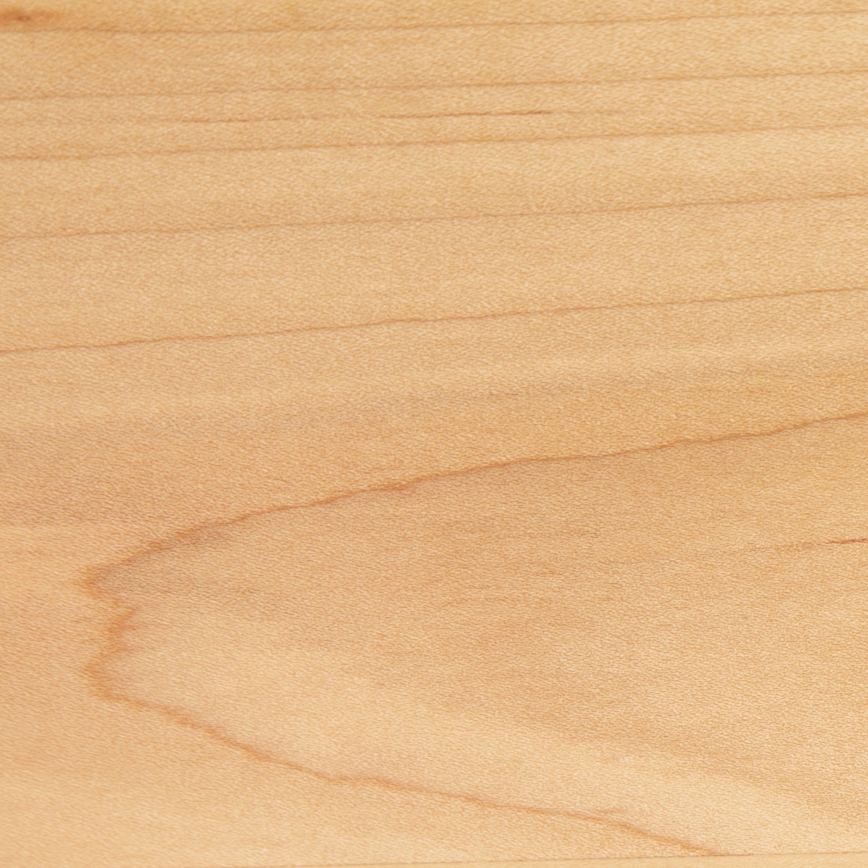 Close-up of the Special Order (Mashburn) Vermont Furniture Designs wood sample, showing smooth, light wood grain perfect for handcrafted hardwood furniture.